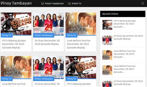 Watch Pinoy Teleserye Replay Online.